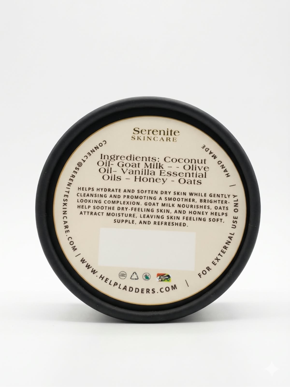 Gentle Goat milk Goat Milk Honey Oats Nourishing Hydrating Soap Bar (125 grams)