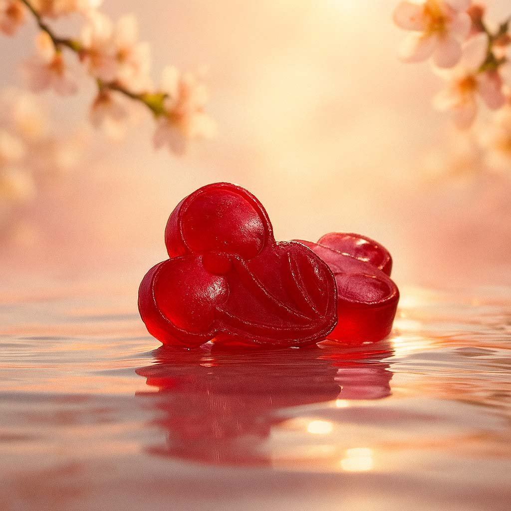 Cherry Glycerine soaps pack of 2