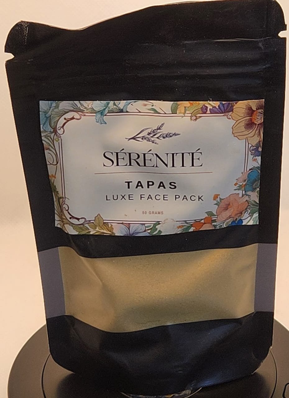 Sérénité TAPAS - Natural Premium Platinum Face Pack