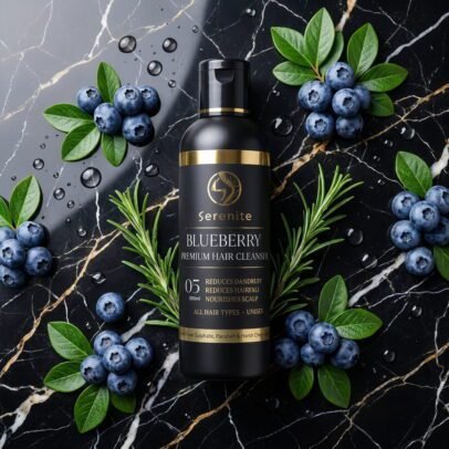 Blueberry Hair Clenser - free from Sulphate, Paraben & harsh Chemicals